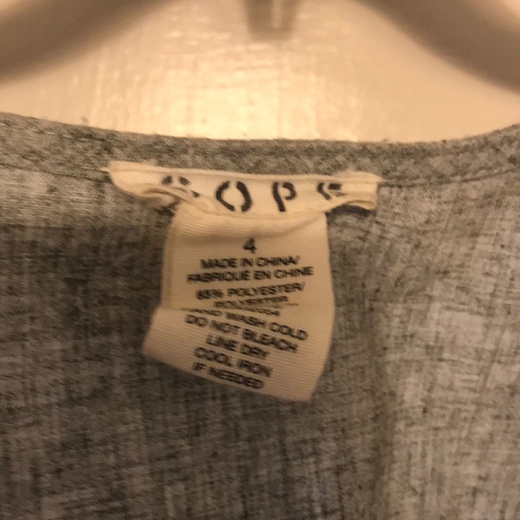 Grey woman dress - Picture 2 of 3